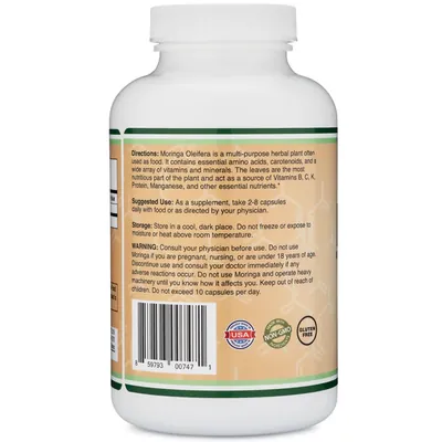 Морінга Double Wood Moringa 1000 мг, 210 капсул