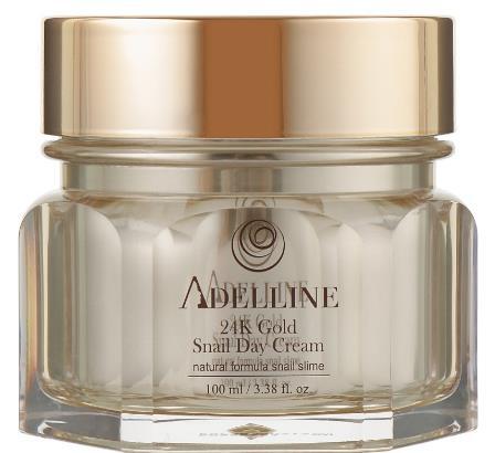 Крем для лица Adelline 24k Gold Snail дневной с коллоидным золотом и муцином улитки, 100 мл