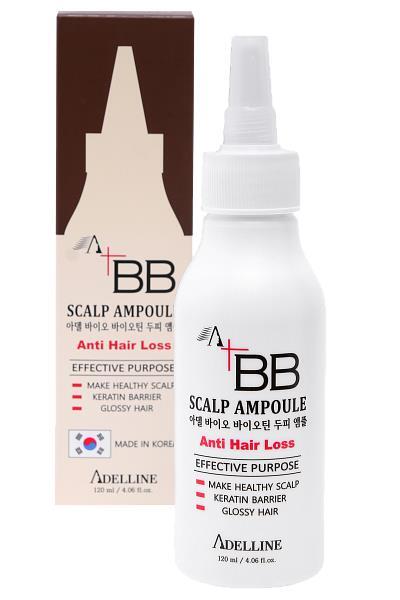 Сыворотка против выпадения волос Adelline BB Scalp Ampoule Anti Hair Loss, 120 мл