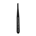 Пинцет для бровей Staleks Expert 11 узкие скошенные кромки, тип 4 Black