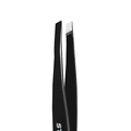 Пинцет для бровей Staleks Expert 11 узкие скошенные кромки, тип 4 Black