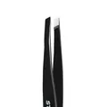 Пінцет для брів Staleks Expert 11 вузькі скошені кромки, тип 4 Black
