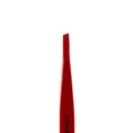 Пінцет для брів Staleks Expert 11 вузькі скошені кромки, тип 4 Red