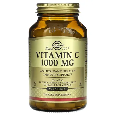 Вітамін С Solgar Vitamin C 1000 мг таблетки №90