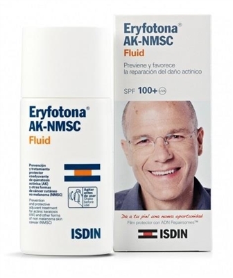Флюїд для обличчя Isdin Eryfotona АК-NMCS Fluid Сонцезахисний SPF 100, 50 мл