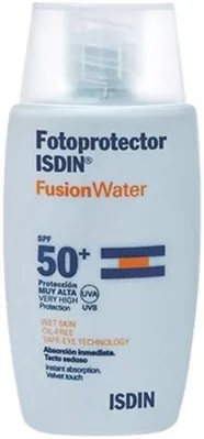 Крем сонцезахисний для обличчя Isdin Fotoprotector Fusion Water SPF 50+, 50 мл