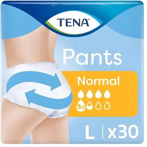 Підгузки-трусики для дорослих Tena Pants Normal, розмір L (Large), 30 штук