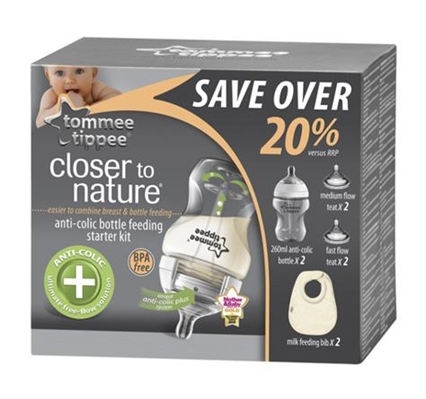 Набор для кормления из бутылочки Tommee Tippee Антиколиковый