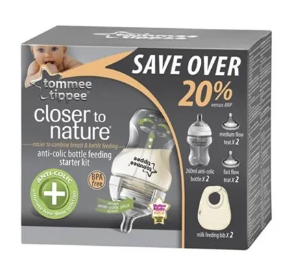 Набор для годування з пляшечки Tommee Tippee Антиколіковий