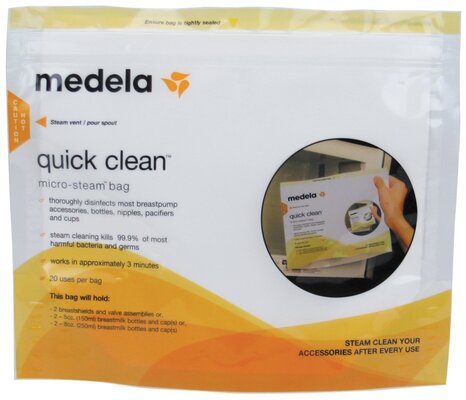 Пакеты для стерилизации Medela Quick Clean Microwave Bags, 5 шт
