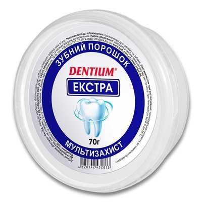 Зубной порошок Enjee Dentium экстра, 70 г