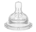 Соска силіконова Wee Baby кругла для пляшечок з широкою шийкою №1