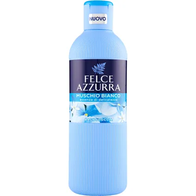 Гель для душу та піна для ванни Felce Azzurra Muschio Bianco, 650 мл