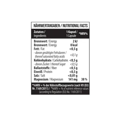 Магній малат MST Nutrition Magnesium Malate 141 мг, 120 капсул