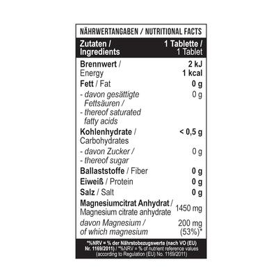 Магний цитрат MST Nutrition Magnesium Citrate 200 мг, 180 таблеток