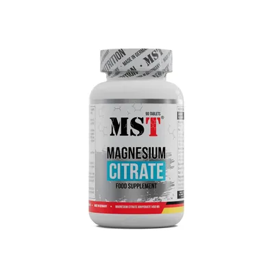 Магній цитрат MST Nutrition Magnesium Citrate 200 мг, 90 таблеток