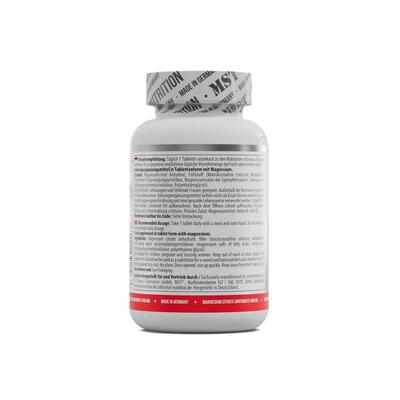 Магній цитрат MST Nutrition Magnesium Citrate 200 мг, 90 таблеток