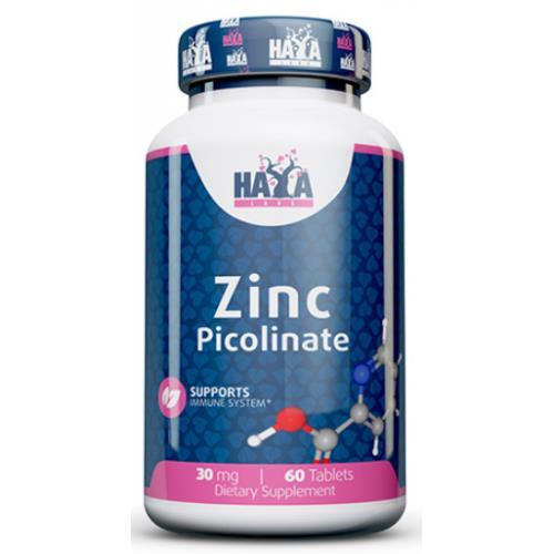 Цинк пиколинат Haya Labs Zinc Picolinate 30 мг, 60 таблеток