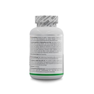Цинк піколінат MST Nutrition Zinc picolinate 25 мг, 200 таблеток