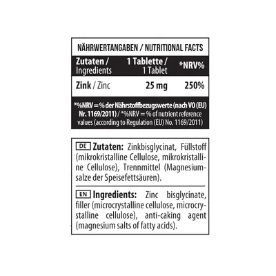 Цинк хелат MST Nutrition Zink Chelate Bisglycinate, 90 таблеток