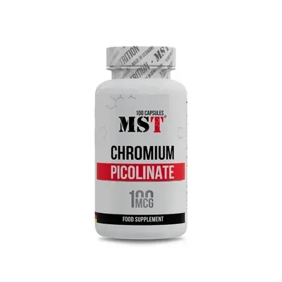 Хром піколінат MST Nutrition Chromium picolinate, 100 капсул