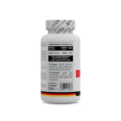 Хром піколінат MST Nutrition Chromium picolinate, 100 капсул