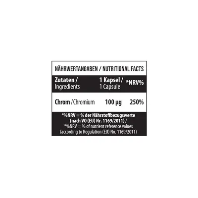 Хром піколінат MST Nutrition Chromium picolinate, 200 капсул