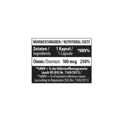 Хром піколінат MST Nutrition Healthy Chromium picolinate, 60 капсул
