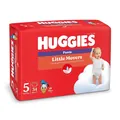 Підгузки-трусики Huggies Little Movers унісекс розмір 5, 34 шт