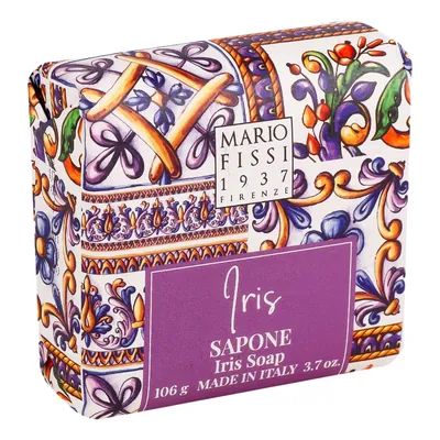 Мило Mario Fissi Mediterranean Flowers з ірисом, 106 г
