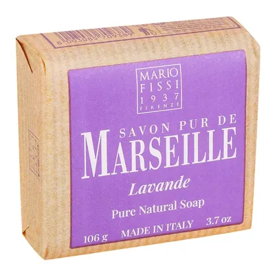 Мило Mario Fissi Pure de Marseille з лавандою натур, 106 г