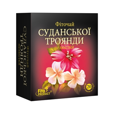 Фиточай Фитопродукт №20 Суданской розы лепестки по 1.5 г №20 в фил.-пак.