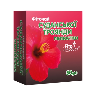 Фиточай Фитопродукт №20 Суданской розы лепестки по 50 г в пач.