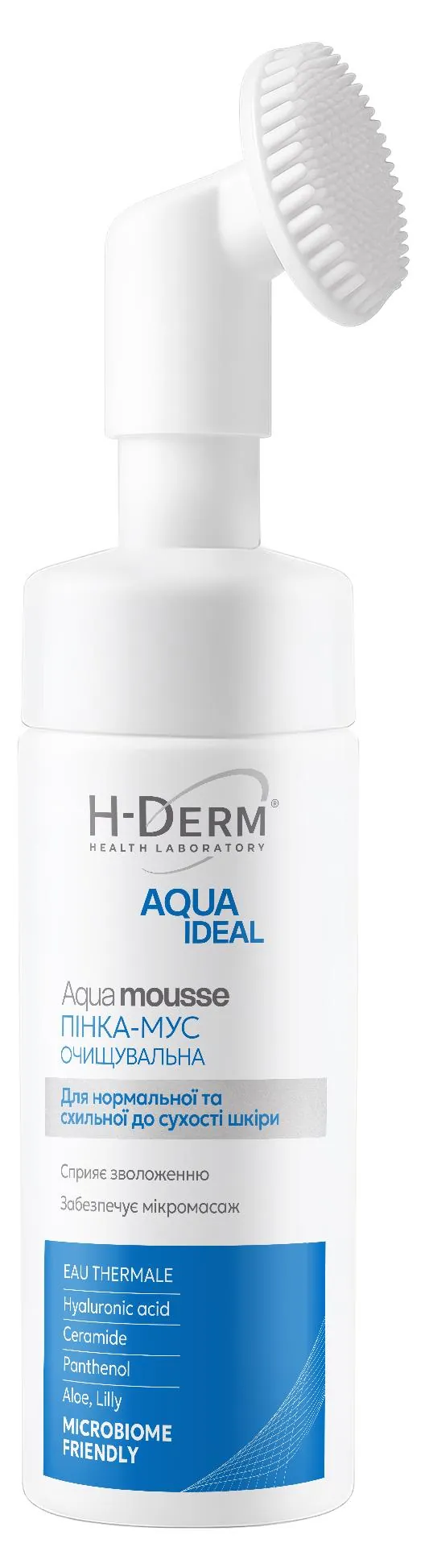 Пінка-мус Біокон Health Derm Laboratory Aqua Ideal Aqua mousse очищуюча, 150 мл