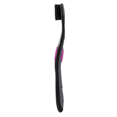 Зубна щітка Colgate 360° Charcoal Деревне вугілля, середньої жорсткості, 1 шт