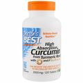 Куркумін С3 комплекс Doctor's Best High Absorption Curcumin with C3 Complex and BioPerine, 120 таблеток