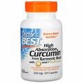 Куркумін С3 комплекс Doctor's Best High Absorption Curcumin with C3 Complex and BioPerine, 120 вегетаріанських капсул