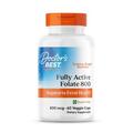 Фолат Doctor's Best Fully Active Folate 800 мкг, 60 капсул