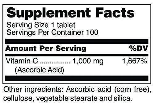 Витамин С Douglas Laboratories Vitamin C, 100 таблеток
