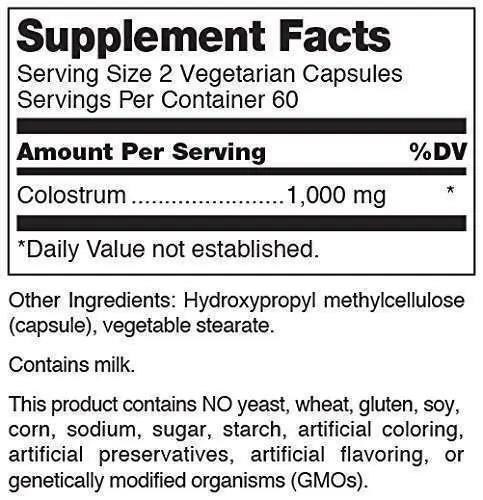 Колострум Douglas Laboratories Colostrum, 120 капсул