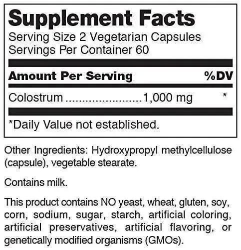 Колострум Douglas Laboratories Colostrum, 120 капсул
