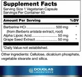 Берберин Douglas Laboratories Berberine Balance, 60 капсул