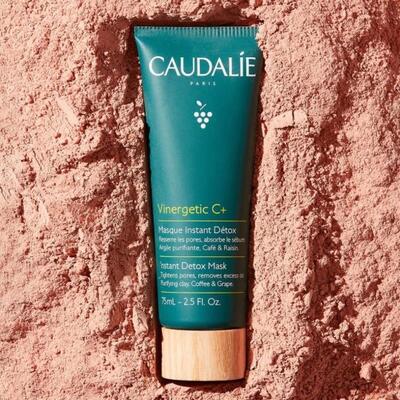 Маска для лица Caudalie Detox для всех типов кожи, 75 мл