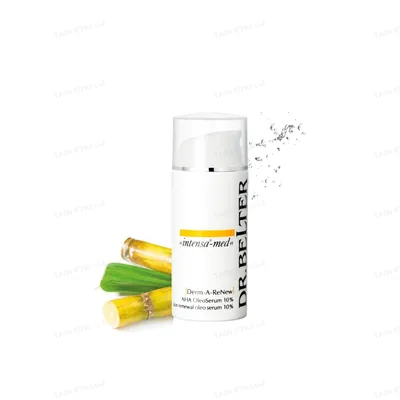 Сироватка для обличчя Dr.Belter Intensa-med Derm-A-ReNew AHA 10% оновлююча антивікова, 30 мл