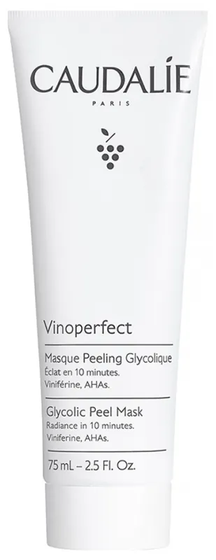 Маска-пілінг для обличчя Caudalie Vinoperfect гліколева, 75 мл