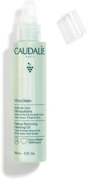 Олія для зняття макіяжу з обличчя та очей Caudalie Vinoclean, 150 мл