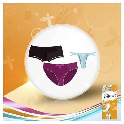 Прокладки ежедневные Discreet Deo Summer Fresh Multiform, 60 штук