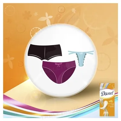 Прокладки щоденні Discreet Summer Fresh Deo Multiform, 60 шт