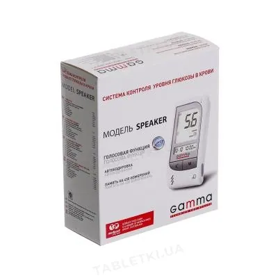 Глюкометр Gamma Speaker