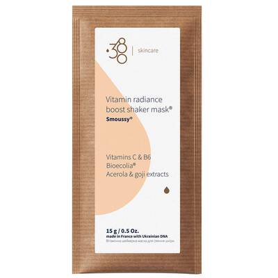 Маска для лица 380 Skincare Витаминная шейкерная для сияния кожи, 15 г
